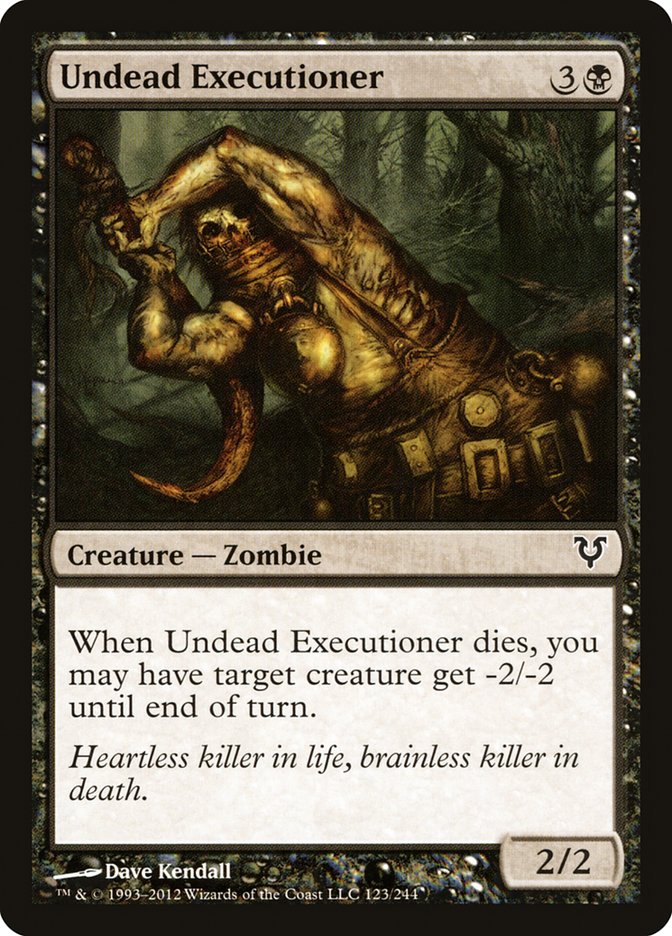 Undead Executioner [Avacyn Restored]