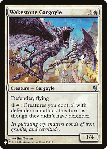 Wakestone Gargoyle [The List Reprints]