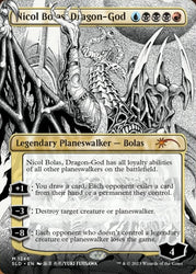 Nicol Bolas, Dragon-God (Borderless) [Secret Lair Drop Series]