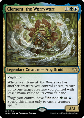 Clement, the Worrywort [Bloomburrow]