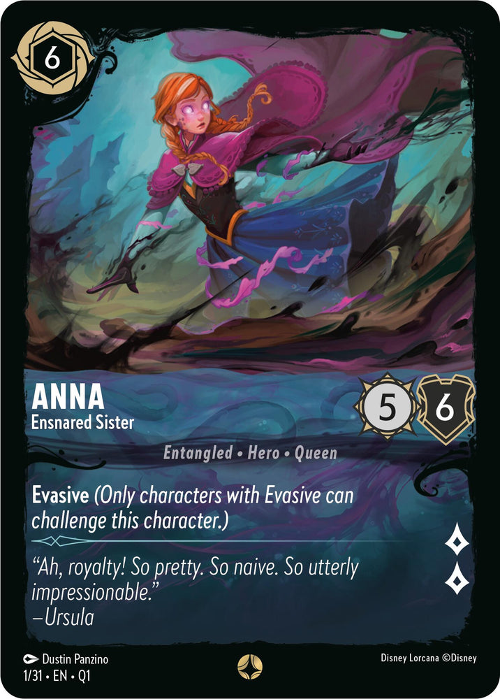 Anna - Ensnared Sister (1/31) [Illumineer's Quest: Deep Trouble]