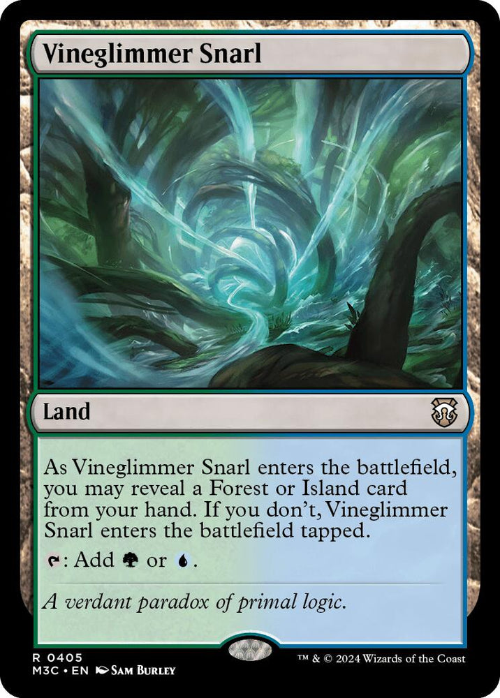 Vineglimmer Snarl [Modern Horizons 3 Commander]