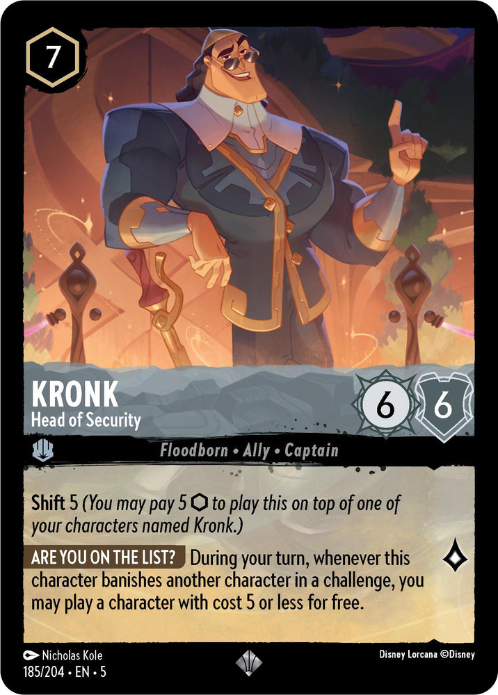 Kronk - Head of Security (185/204) [Shimmering Skies]