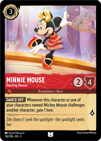 Minnie Mouse - Dazzling Dancer (126/204) [Shimmering Skies]