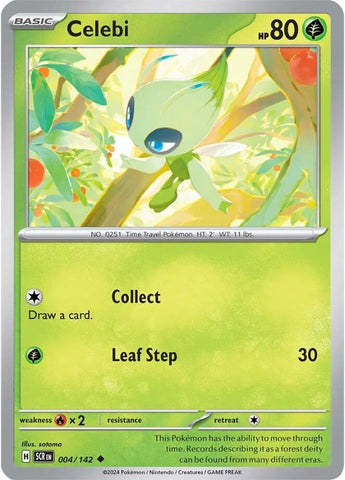 Celebi (004/142) [Scarlet & Violet: Stellar Crown]