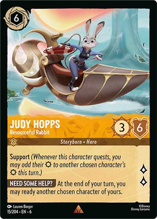 Judy Hopps - Resourceful Rabbit (15/204) [Azurite Sea]