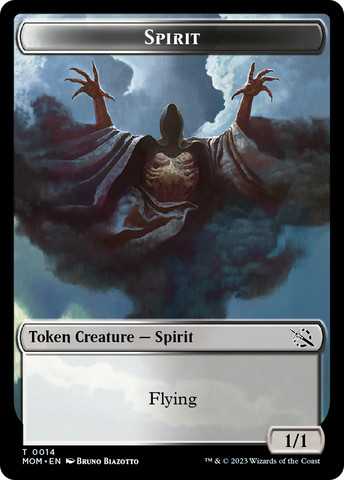 Spirit Token [March of the Machine Tokens]