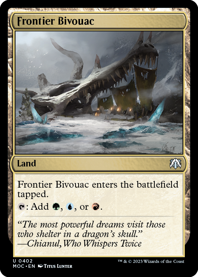 Frontier Bivouac [March of the Machine Commander]