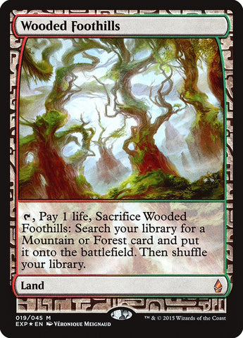 Wooded Foothills [Zendikar Expeditions]