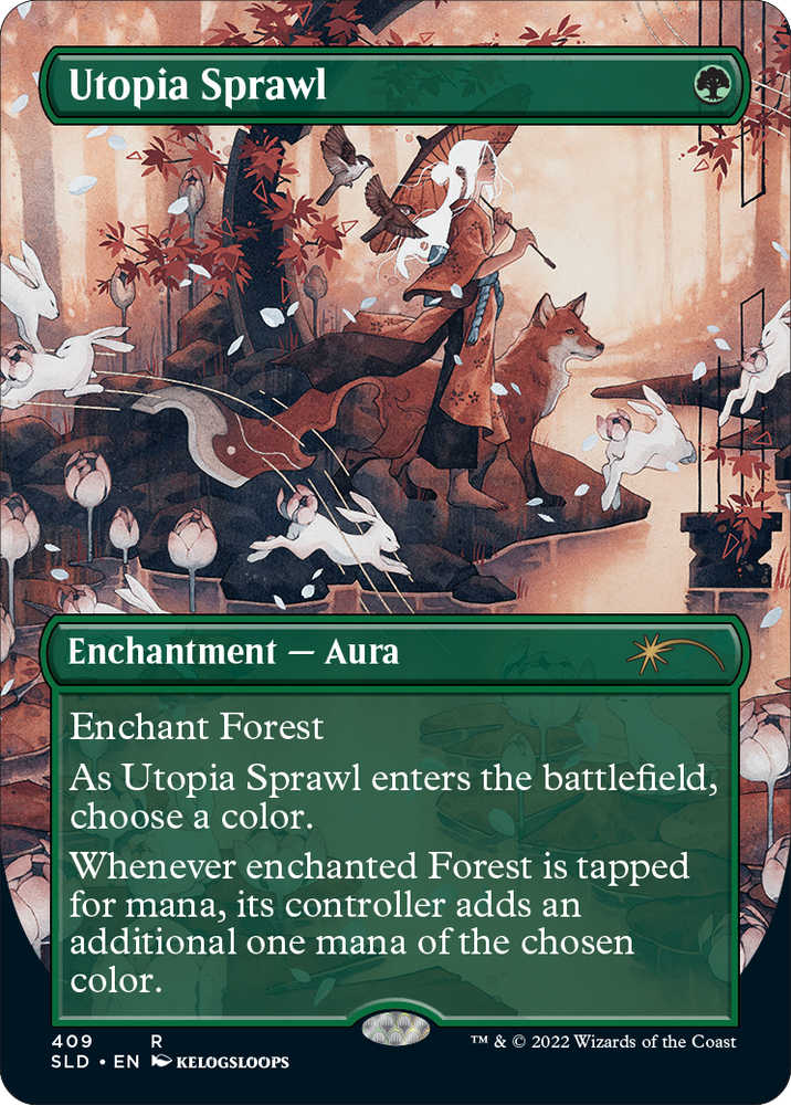 Utopia Sprawl (Borderless) [Secret Lair Drop Series]