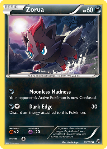 Zorua (89/162) [XY: BREAKthrough]