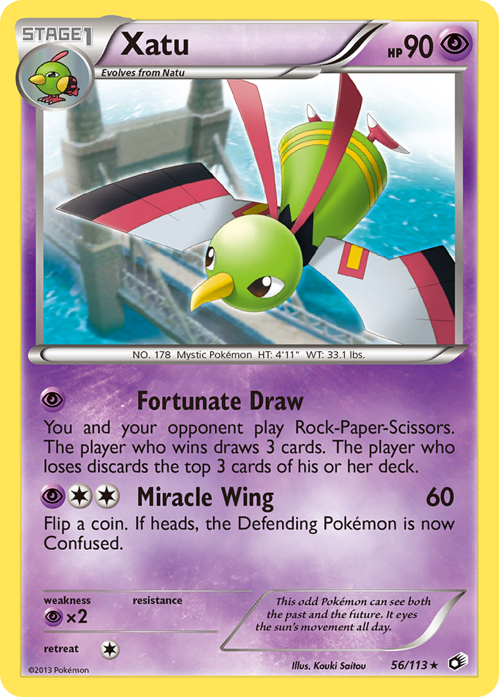 Xatu (56/113) [Black & White: Legendary Treasures]