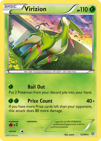 Virizion (12/98) [XY: Ancient Origins]