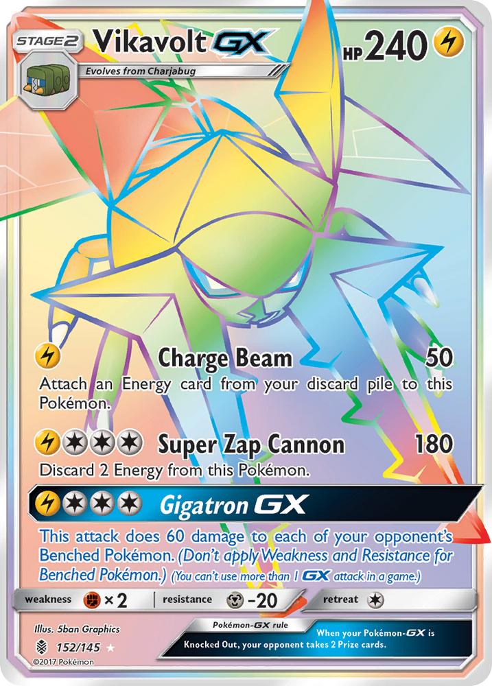 Vikavolt GX (152/145) [Sun & Moon: Guardians Rising]