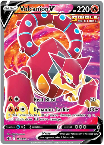 Volcanion V (162/198) [Sword & Shield: Chilling Reign]