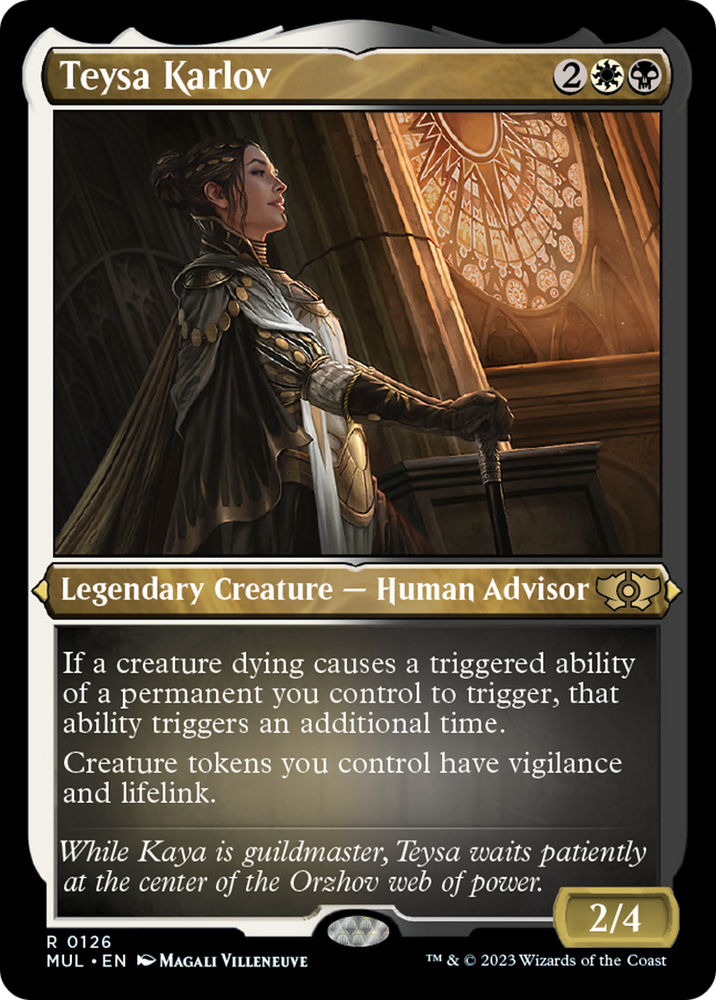 Teysa Karlov (Foil Etched) [Multiverse Legends]